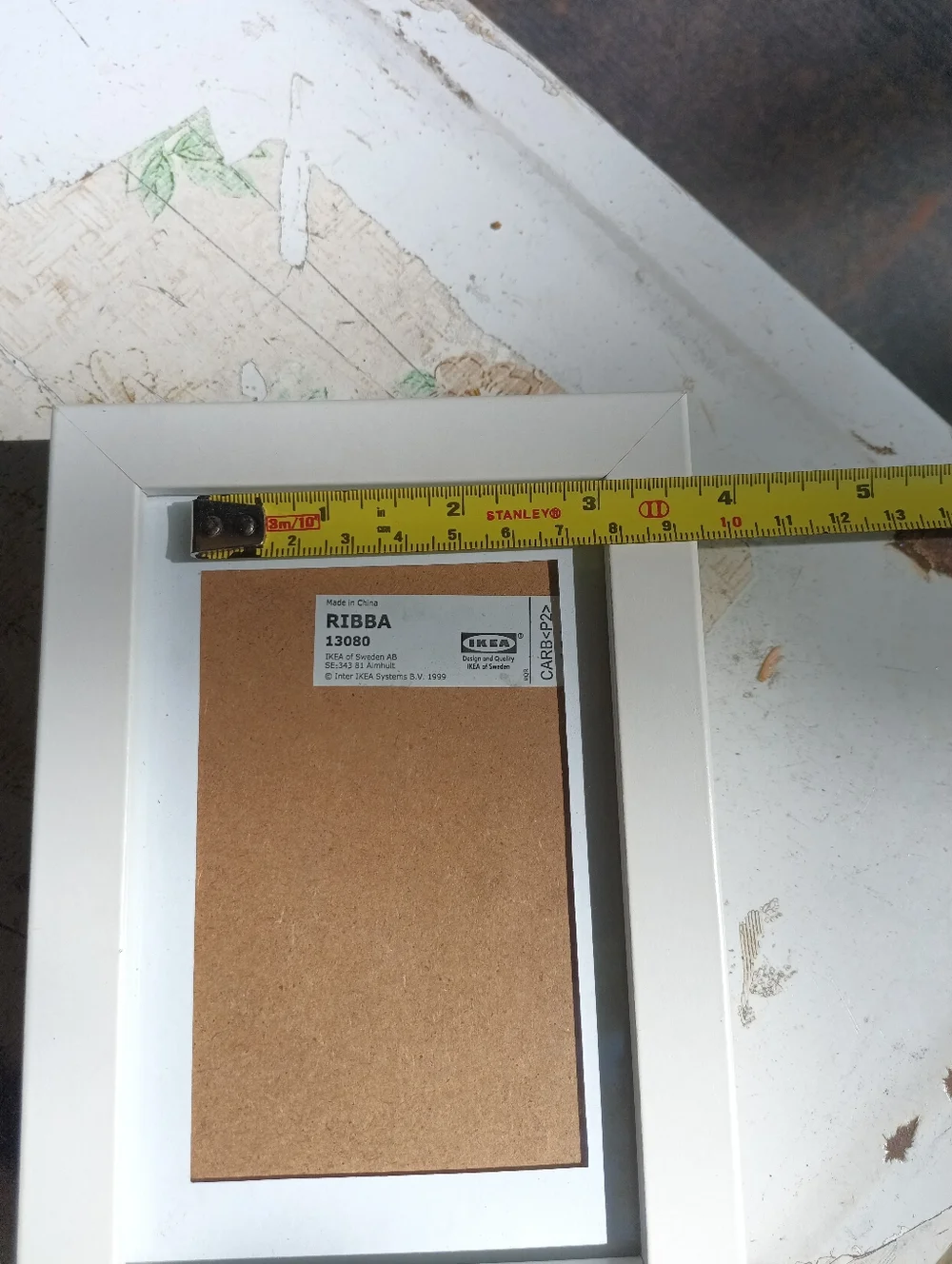 IKEA Ribba White Picture Frame 13080
